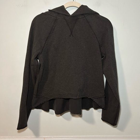 Lululemon Athletica Dark Gray Pull Me Over Hoodie Size 4 - Picture 3 of 12